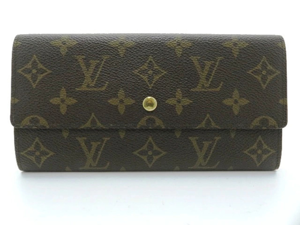 Louis Vuitton Wallet Accessories Pochette Portemonnaie Credit Long Monogram